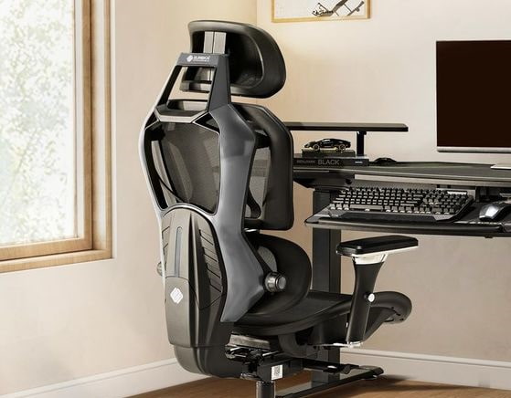 تصویر 1 از صندلی اداری هوشمند با فناوری تنظیم خودکار و راحتی کامل